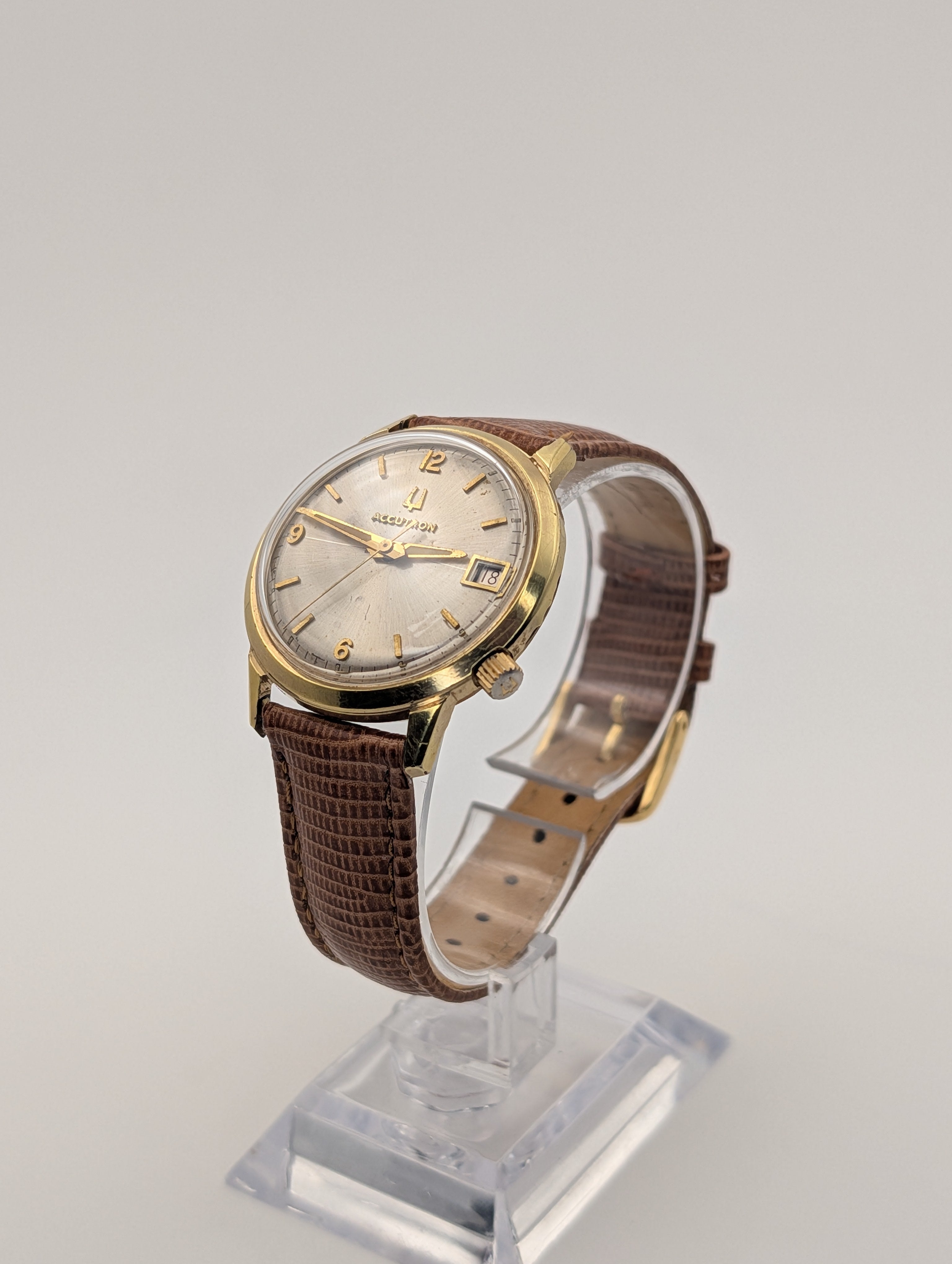 Accutron Tuning Fork (1977) cal. 2192 Gold Plated Bezel