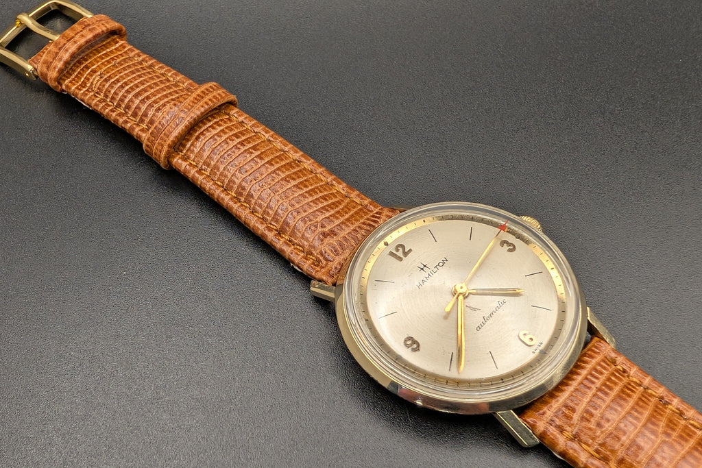 Hamilton Automatic (1960s) Vintage Watch in 10k Yellow Gold Plated