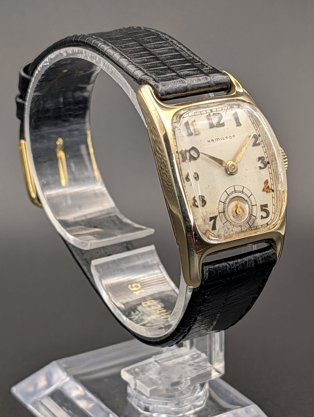 Hamilton Boulton (1940s) "Indiana Jones" Made in USA Mechanical Vintage Watch