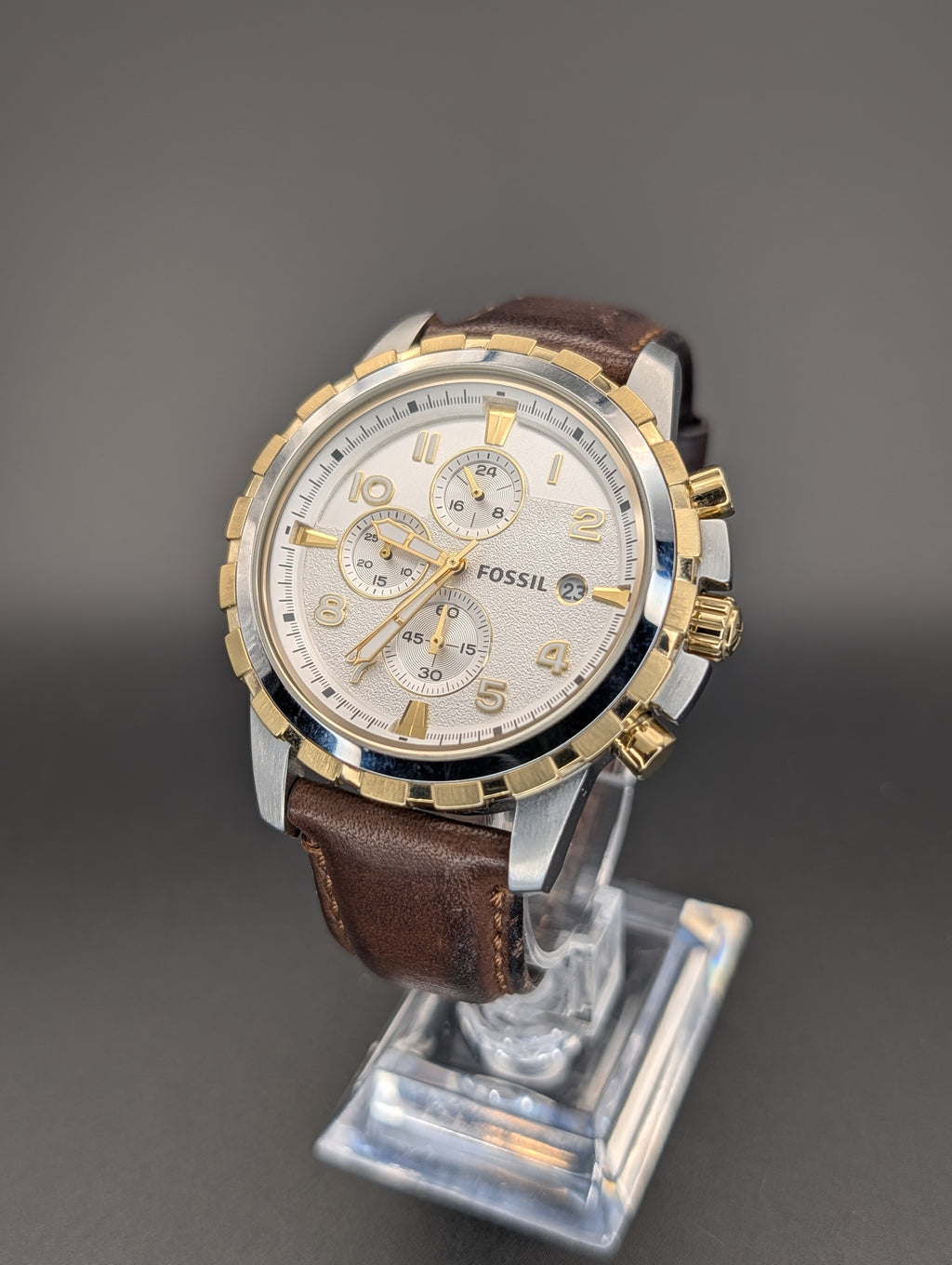 Fossil "Dean" Chronograph Quartz Watch ref. FS4788