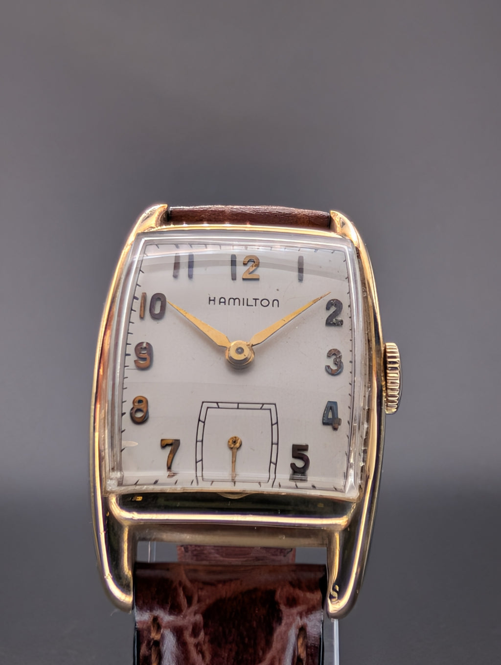 Hamilton Dennis (1930s) Mechanical Vintage Watch in 10k Yellow Gold Filled