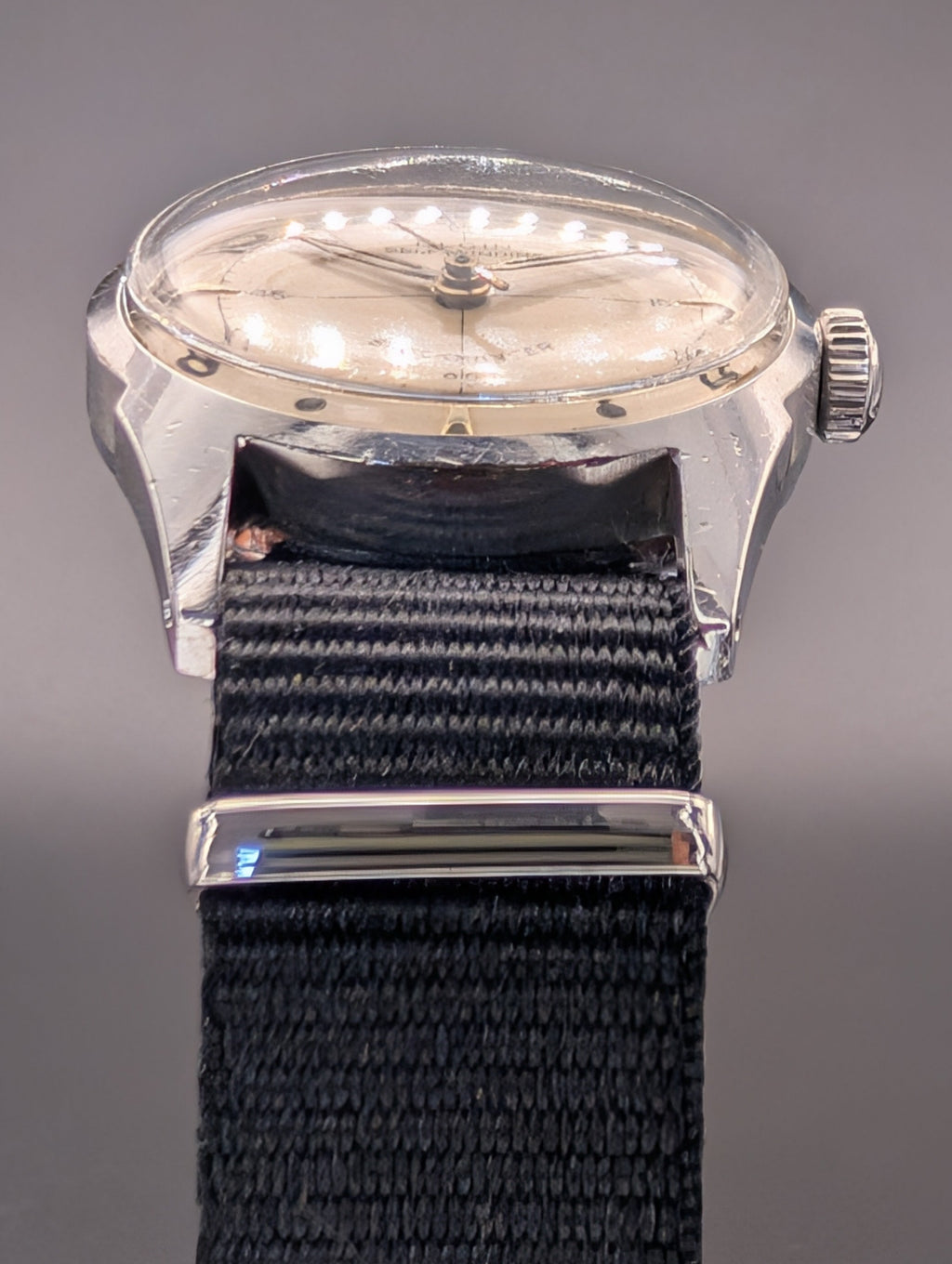 Elgin Shockmaster Self-winding Automatic Vintage Watch Swiss Made