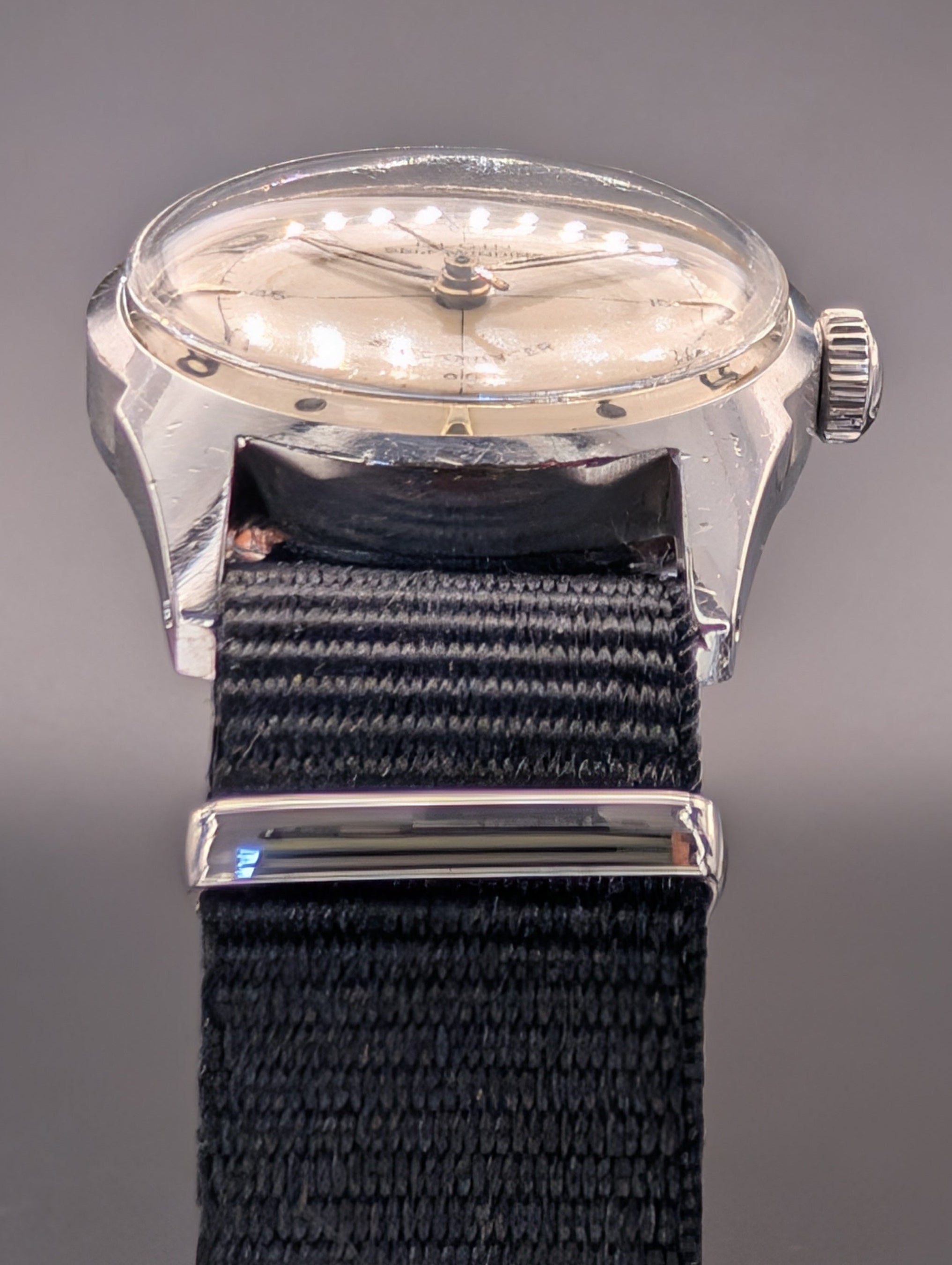 Elgin Shockmaster Self-winding Automatic Vintage Watch Swiss Made
