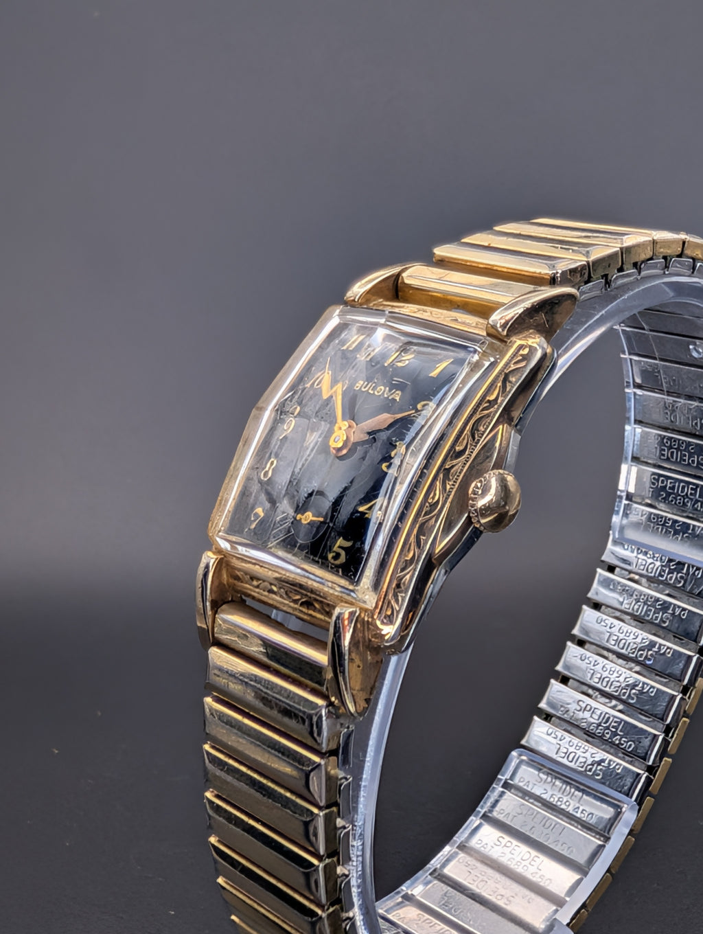 Bulova Evening Star (1951) Vintage Art Deco 10k Rolled Gold Watch