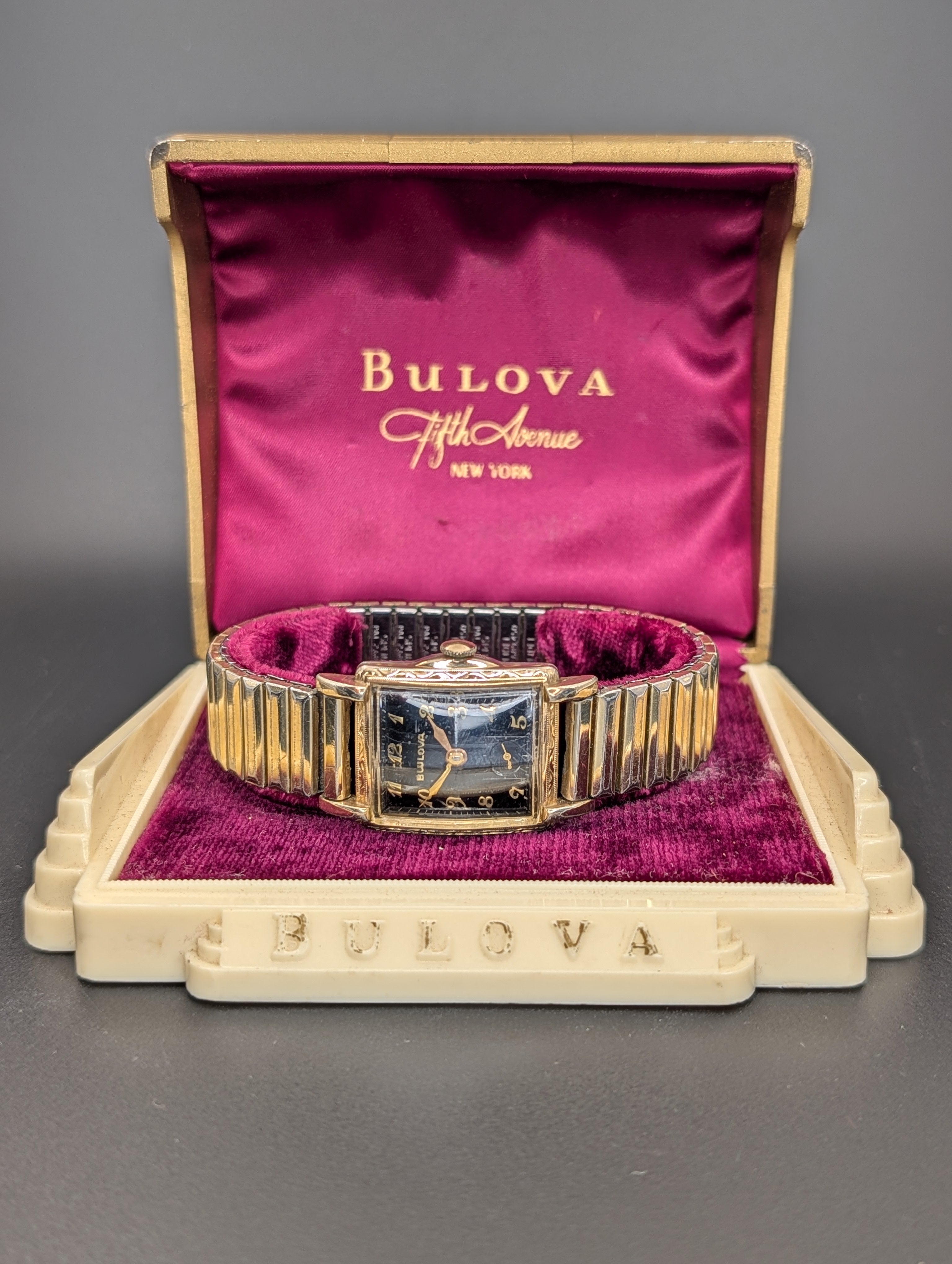 Bulova Evening Star (1951) Vintage Art Deco 10k Rolled Gold Watch