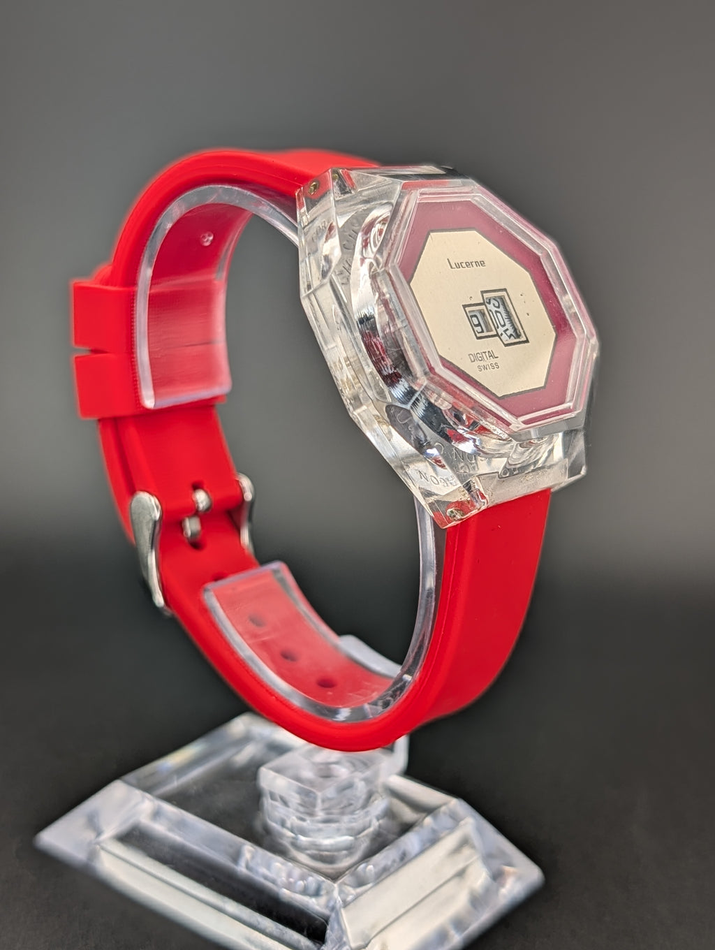 Lucerne Jump Hour Mechanical Vintage Watch