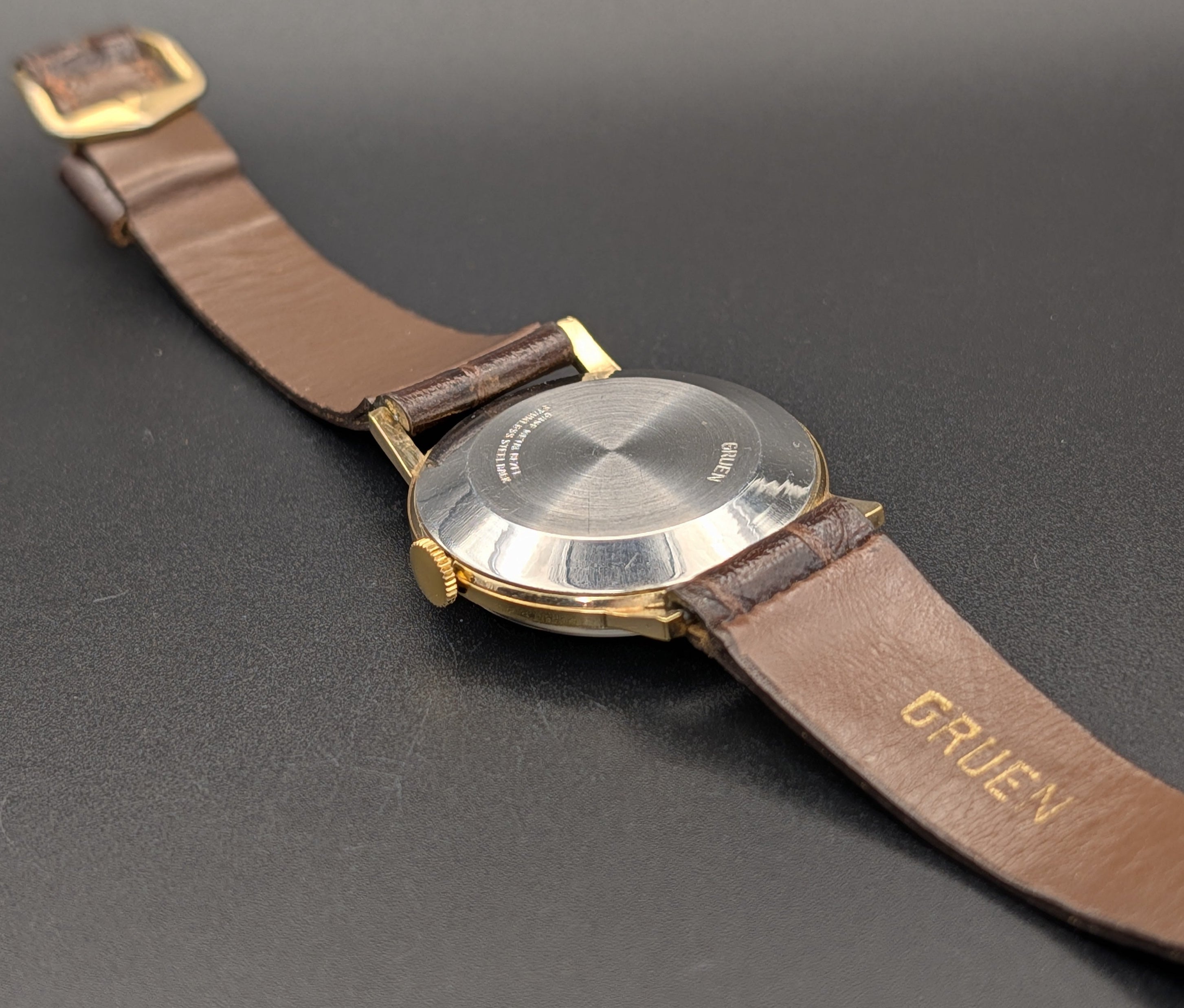 Gruen Precision "James Bond" (1960s) Mechanical Watch w/ Small Seconds