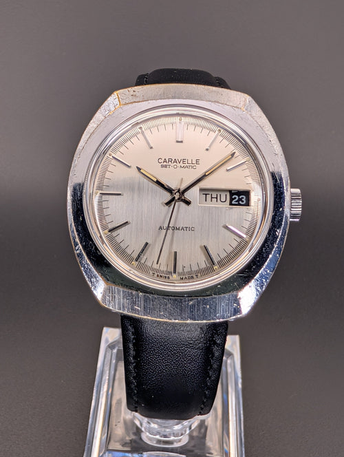 Caravelle Set-o-Matic (1975) Swiss Made Automatic Vintage Watch