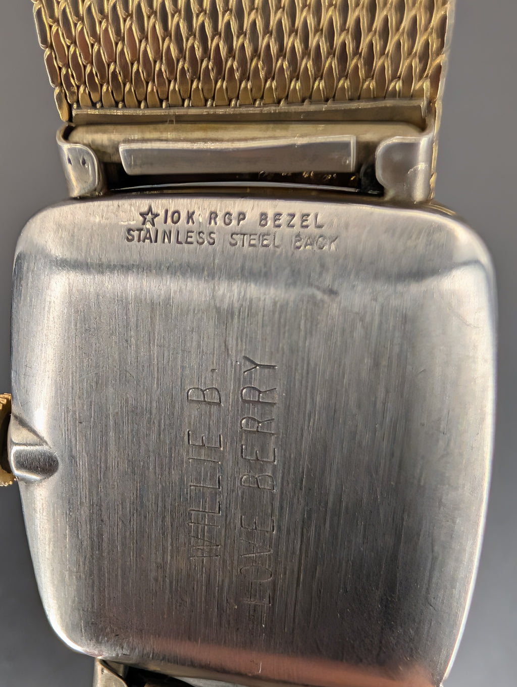 Wittnauer (1960s) Diamond Dial Mechanical Vintage Watch in 10k Yellow Gold Filled