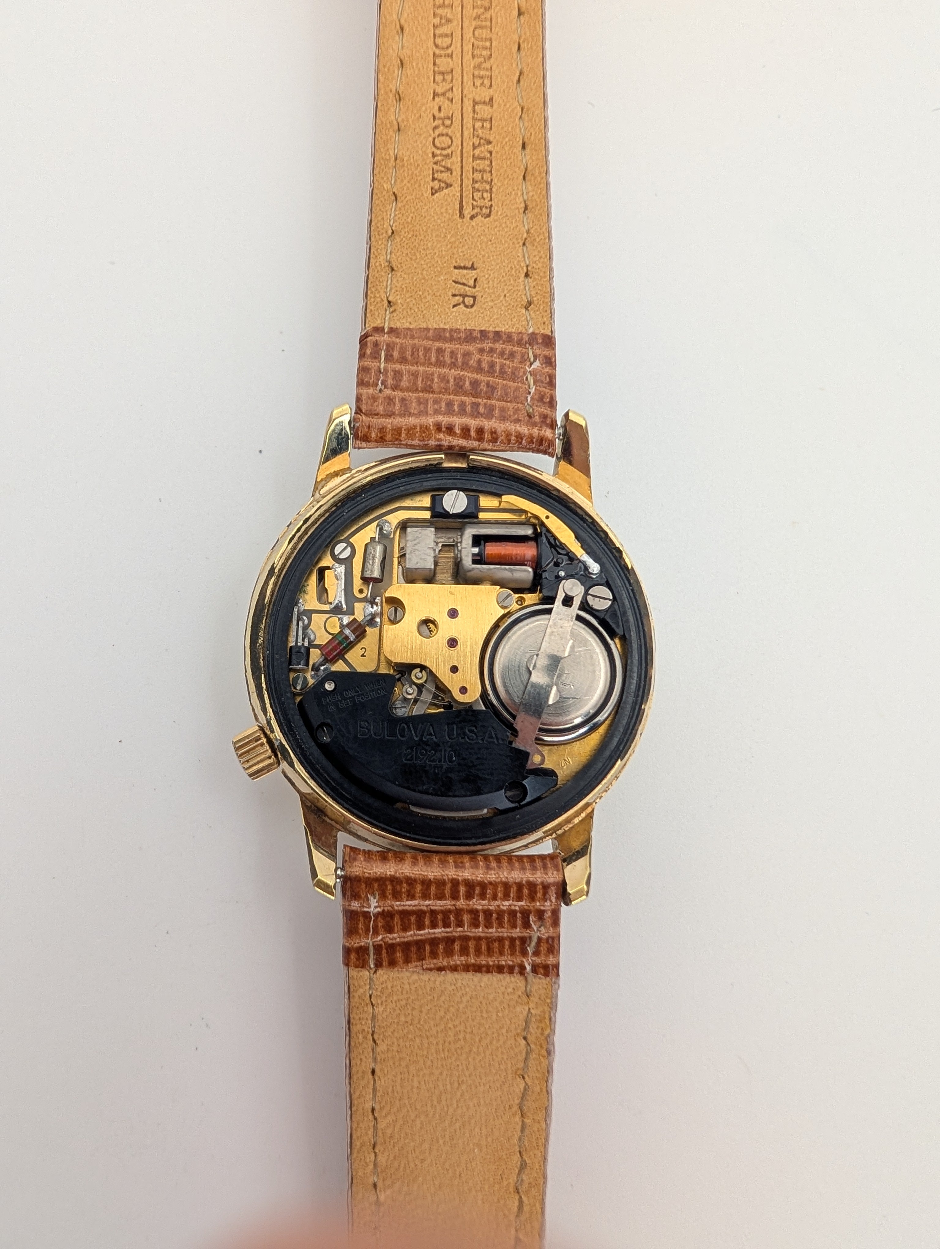 Accutron Tuning Fork (1977) cal. 2192 Gold Plated Bezel
